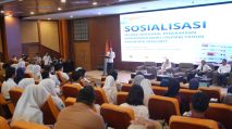 Universitas Jambi (UNJA) menggelar kegiatan Sosialisasi SNPMB Tahun 2026 di Auditorium Lantai 1 Gedung UNIFAC, UNJA Mendalo, Senin, (19/6/2026). [TanyaFakta.co/Ist]