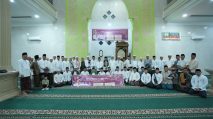 Safari Ramadhan Universitas Jambi di Masjid Jami Al-Jadid. [Dok.UNJA]